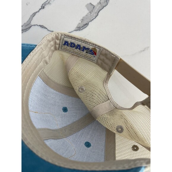 Vintage Lightning Bolt Heart Mesh Baseball Hat Cap Snapback NOT Aviator Nation - Picture 4 of 4